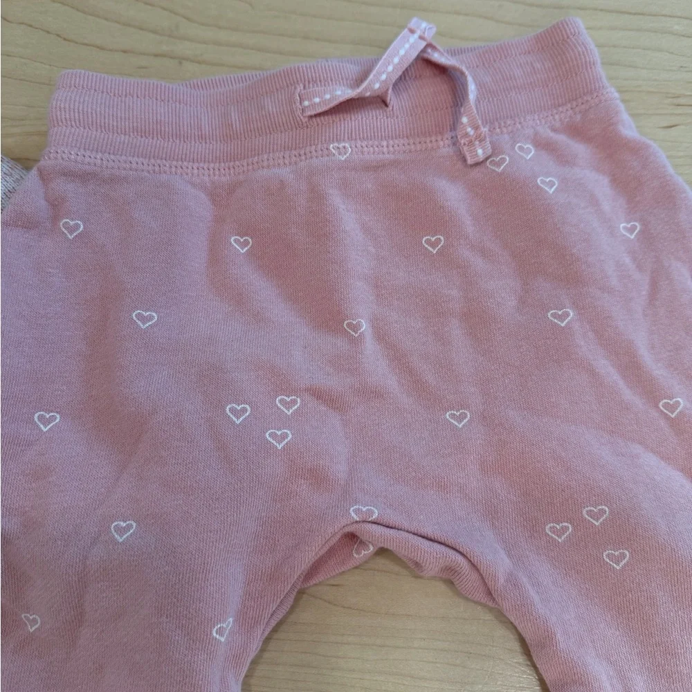 H&M Pink Kids Sweatshirt and Pants Set